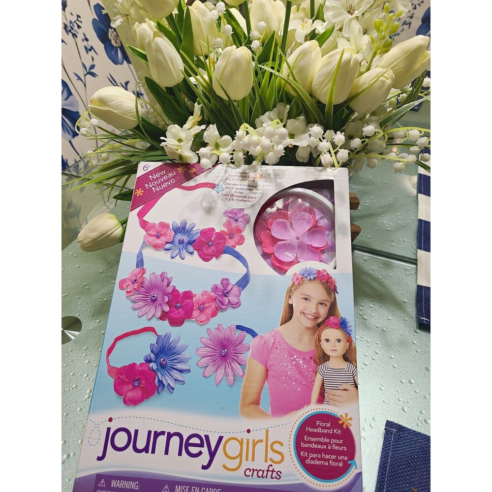 Journey Girls Crafts Floral Flower Headband Kit Toys R Us MPN #56352